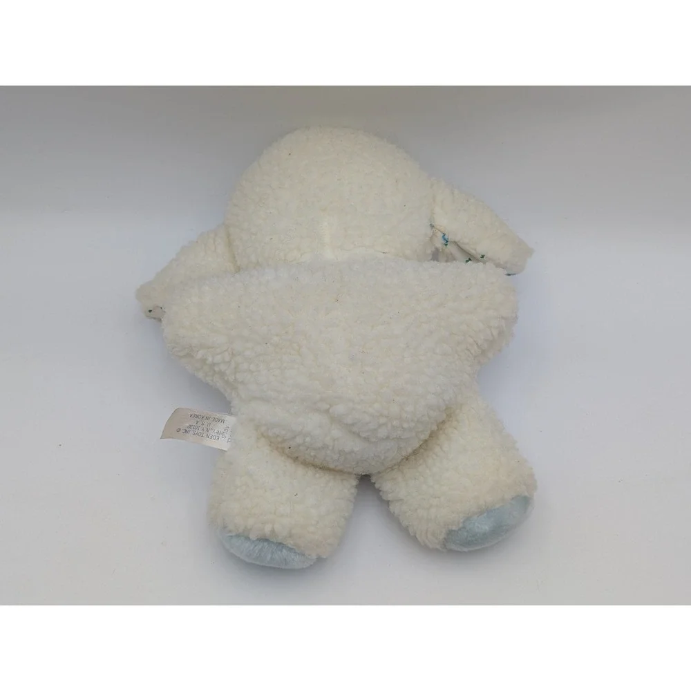 Eden Lamb Sheep Plush Musical‎ Wind Up 9 Inch Sherpa Works Stuffed Animal Toy